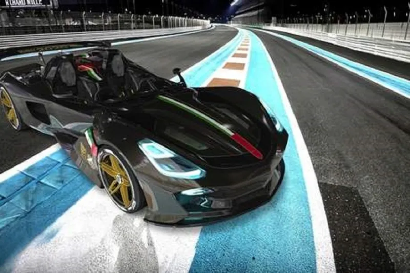 أول سيارة رياضية إماراتية في 2015