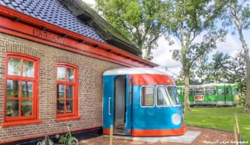 بالصور: فندق الترام الهولندي أغرب فنادق العالم