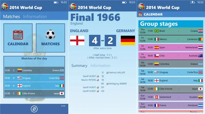 3 تطبيقات مجانية لمتابعة المونديال على “ويندوز فون”