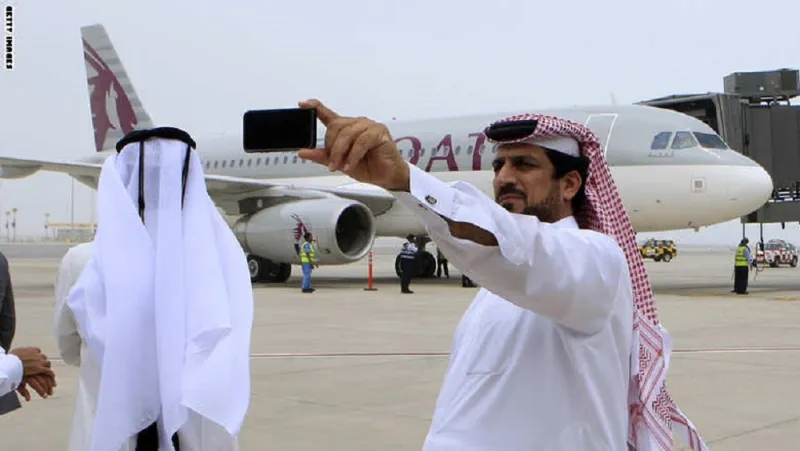 مطار الدوحة الجديد الذي تكلف 15 مليار دولار يستقبل أول رحلة