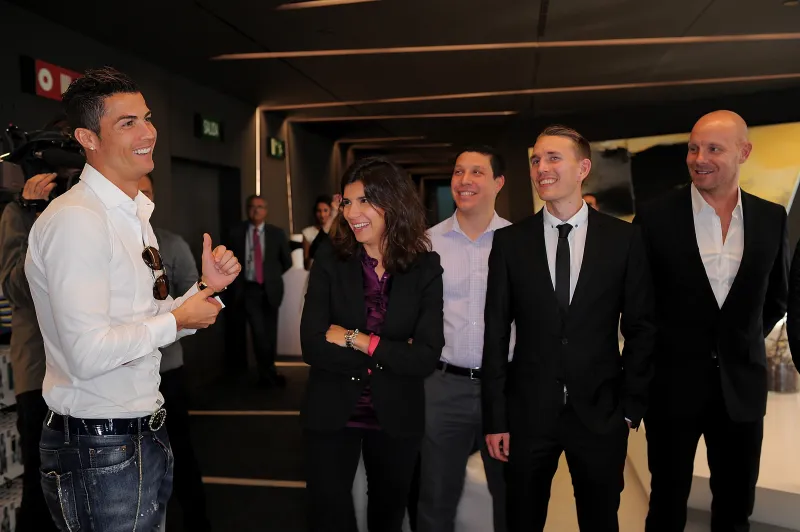 رونالدو يطلق مجموعة الملابس الرجالية CR7 في دبي