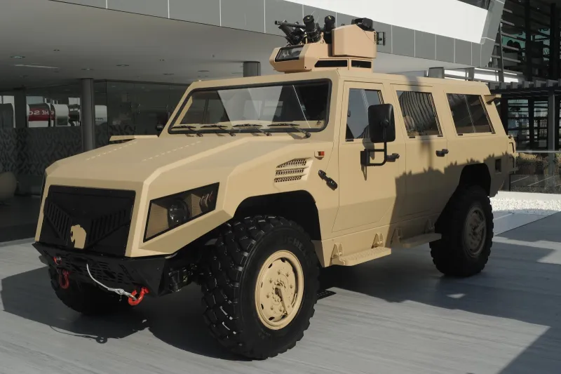 بالصور...شركة إماراتية تبني مصنعاً جديداً للسيارات العسكرية في الدولة