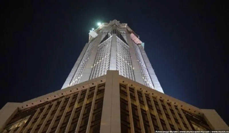 ناطحة سحاب موسكو تدخل في عداد الناطحات العشرة الأعلى في العالم  