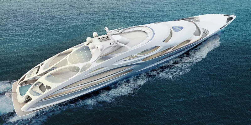 شركة اليخوت المتعاقدة مع زها حديد  لـ"الرجل": "تصميماتها افتراضية"