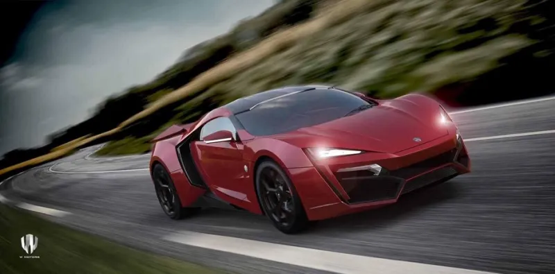 بسعر 12.5 مليون درهم.. أول سيارة خارقة للبيع فى دبي ...بالصور