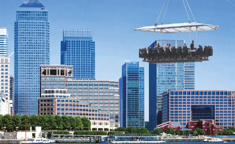 في لندن .. عشاءك الفاخر في السماء !