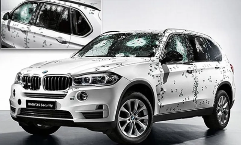 BMW تكشف عن أول سيارة واقية من هجمات الكلاشينكوف..بالصور