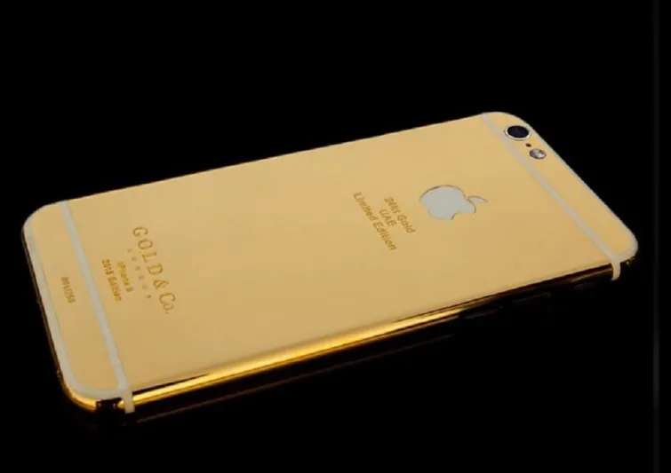 قريبًا .. "آيفون 6" مطليًا بالذهب في الامارات بـ 18 الف درهم - صورة
