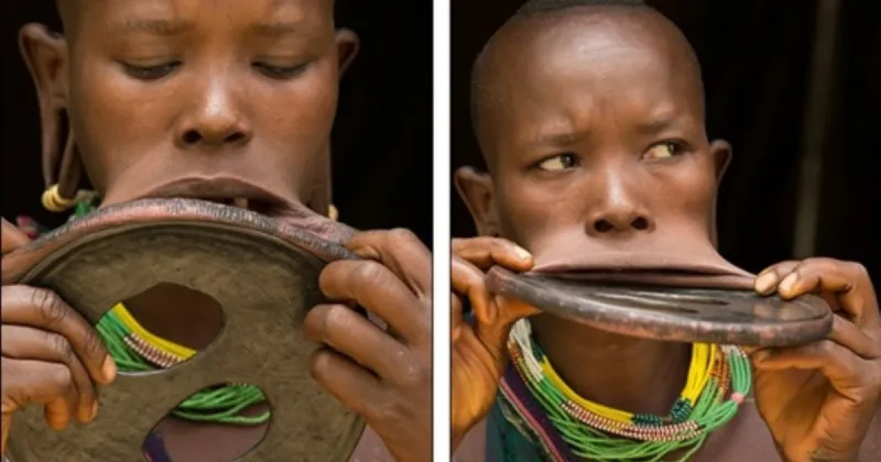 بالفيديو.. صاحبة أكبر فم في العالم