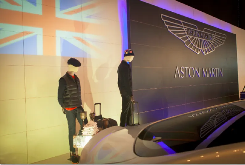 هاكيت لندن الراعي الرسمي  لفريق أستون مارتن للسباقات