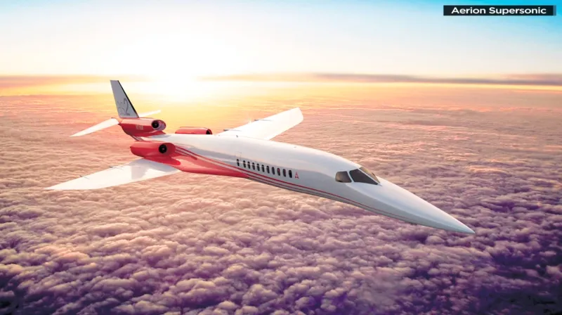 طائرة فائقة السرعة للأثرياء!