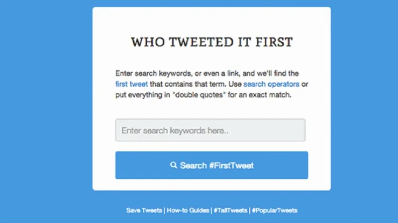 من الذي بدأ الإشاعة على تويتر 