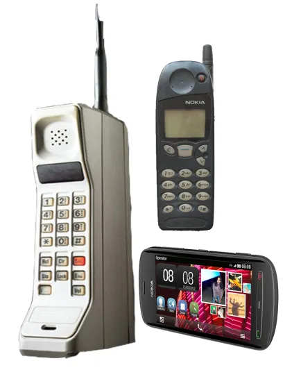 بالفيديو : كيف تطور الجوال خلال 35 عام