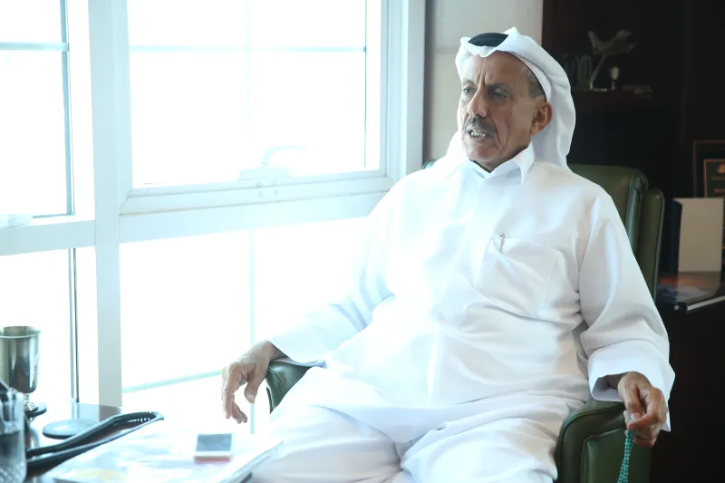 خلف الحبتور لـ "الرجل": أبني قصرا طائرا في الهواء