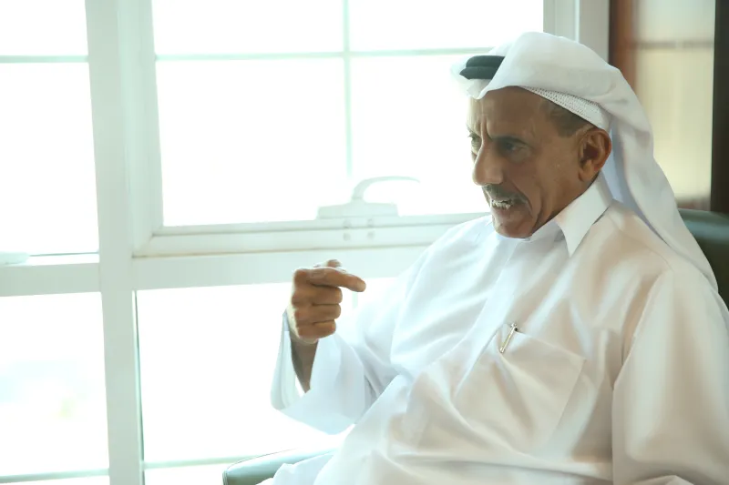 خلف الحبتور لـ "الرجل": أبني قصرا طائرا في الهواء