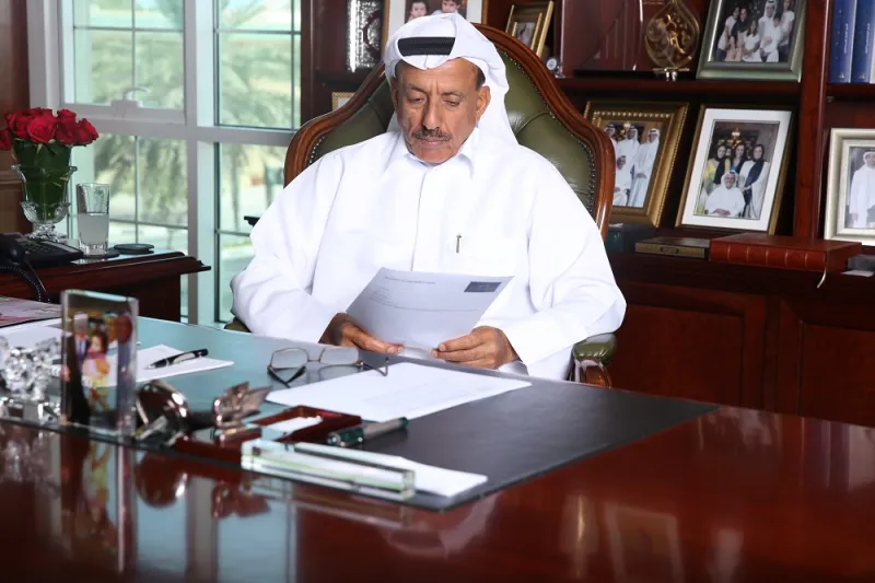 خلف الحبتور لـ "الرجل": أبني قصرا طائرا في الهواء