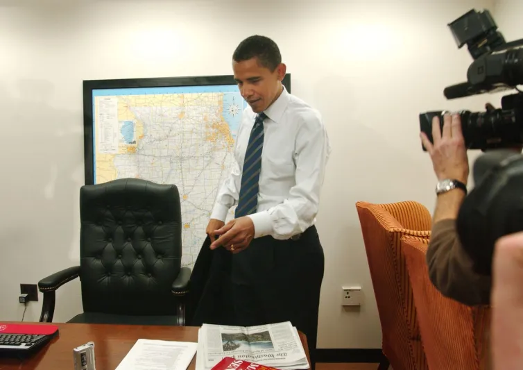 بالصور : هكذا كان اوباما قبل 10 سنوات .. وهكذا صار