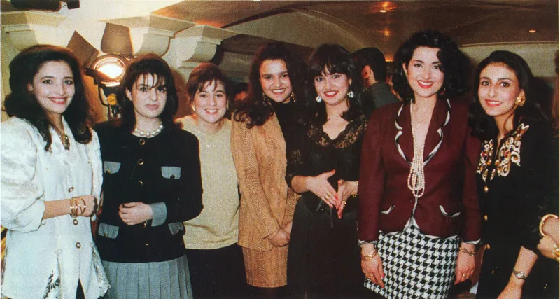 صورة نادرة لمذيعات MBC من العام 1992