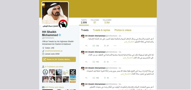 رئيس الدولة يأمر بجسر جوي لإغاثة اللاجئين والمتضررين من العاصفة الثلجية التي تضرب بلاد الشام