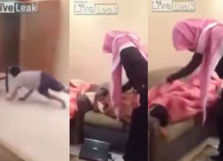 فيديو..سعودي يستخدم صاعقًا كهربائيًا لإيقاظ ابنيه لصلاة الفجر