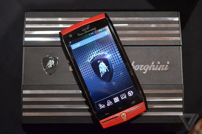 هاتف لامبورجيني الفاخر يصل للأسواق