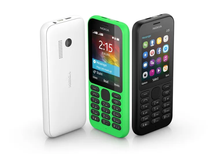 هاتف Nokia 215 الجديد، الهاتف الأقل ثمناً من مايكروسوفت بقدرة اتصال بالإنترنت