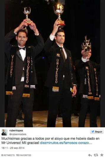 جندي إسباني أجمل رجل في العالم لعام 2014 .. صور  