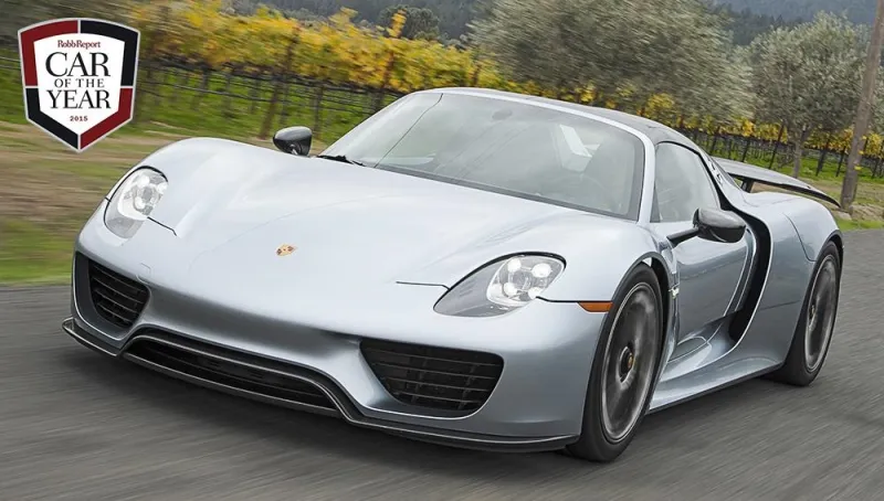 فيديو..“بورش 918 سبايدر 2015″ تفوز بلقب سيارة العام