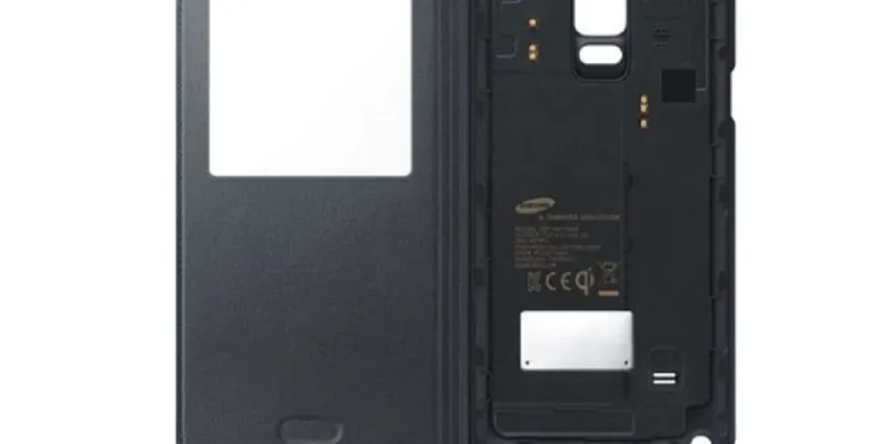 أغطية للهاتف غلاكسي نوت ٤ تدعم الشحن اللاسلكي