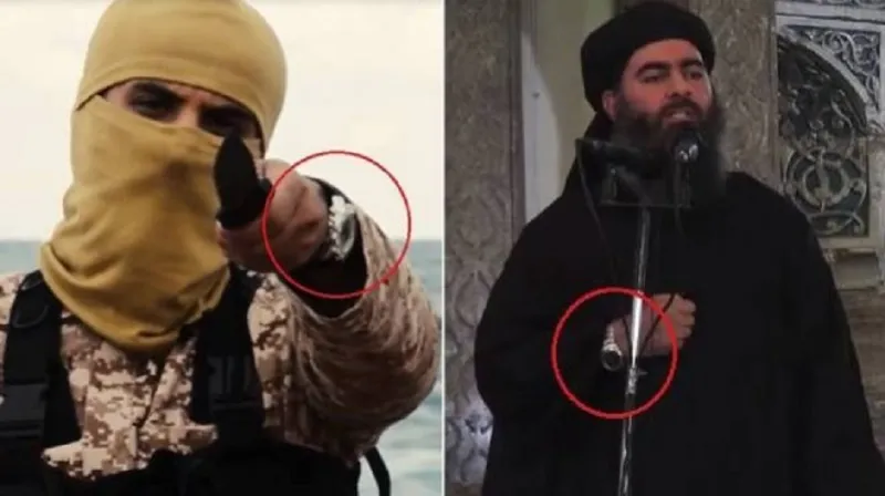 صور>>ساعات اليد لدى تنظيم “داعش”.. “إرهابيون آخر موضة”