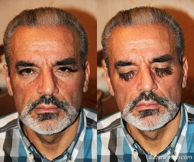 بالصور: صاحب أطول رموش في العالم