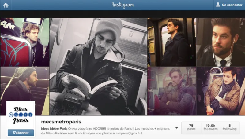 بالصور: أكثر الرجال وسامة بمترو أنفاق باريس!