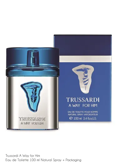 عطور  TRUSSARDI A WAY FOR HIM تألق .. قوة.. حيوية