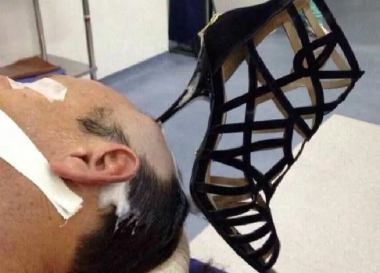 بالصورة: حالتها العصبية تجعلها تعتدي على زوجها