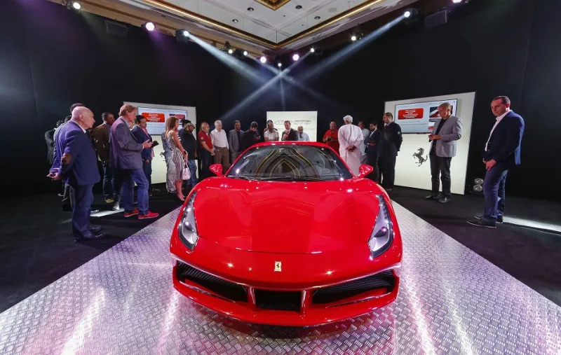 فيراري تكشف عن 488 GTB في المنطقة