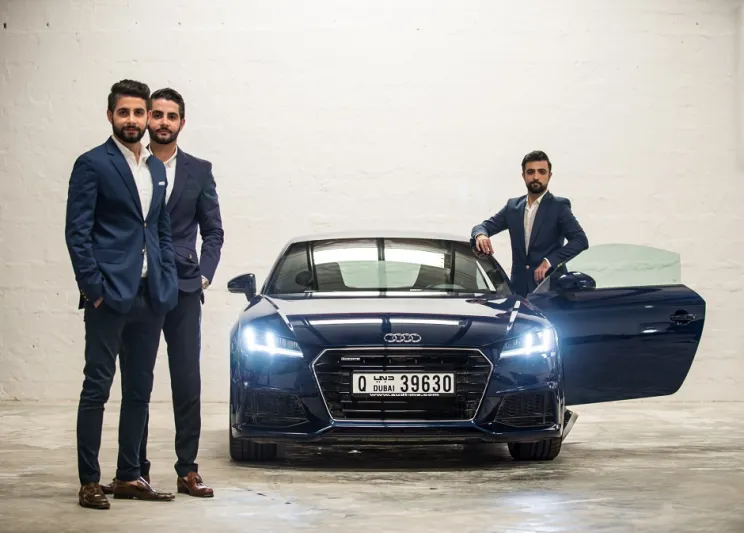 أخوان اماراتيان سفيرين لعلامة أودي