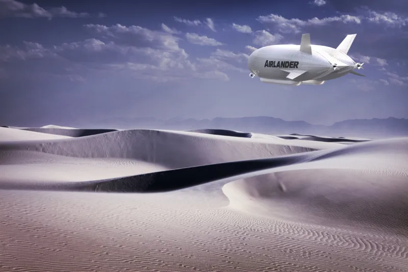 بالصور.. شاهد”Airlander 10″ أكبر طائرة على وجه الأرض