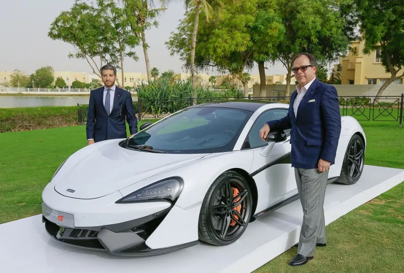 ماكلارين 570 إس كوبيه الجديدة تعرض للمرة الأولى في الشرق الأوسط 