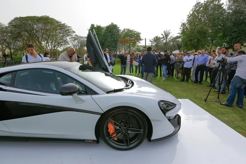 ماكلارين 570 إس كوبيه الجديدة تعرض للمرة الأولى في الشرق الأوسط 