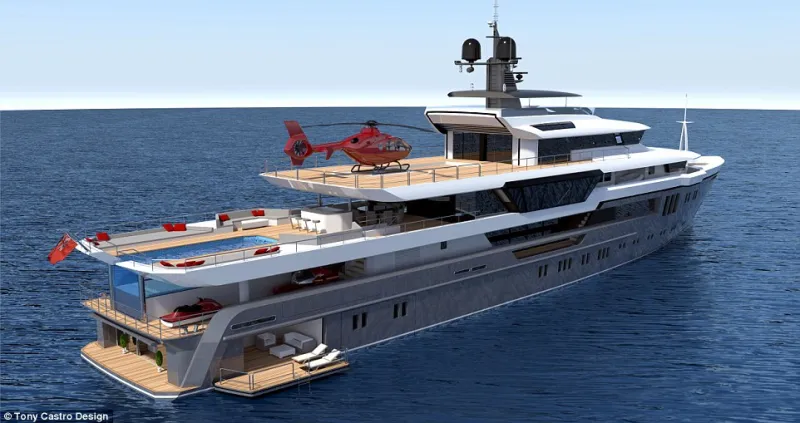 بالصور.. يخت”رينج روفر البحار” بسعر43 مليون دولار