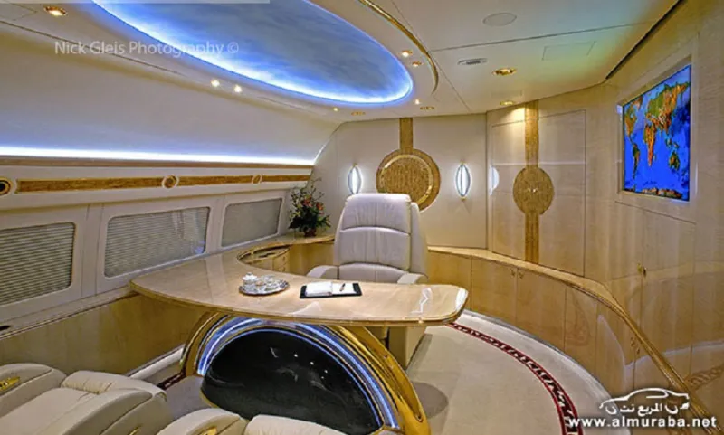 صور...أحدث طائرة لـ”الوليد بن طلال”