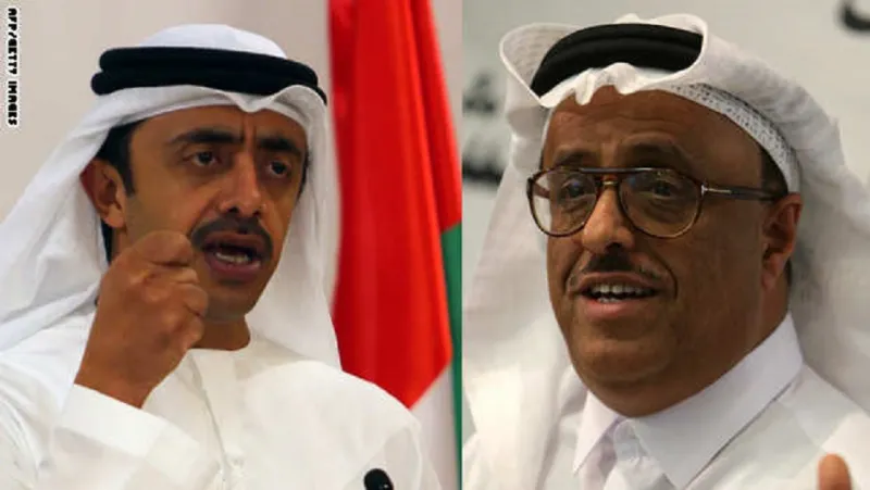 هكذا رد عبدالله بن زايد على ضاحي خلفان