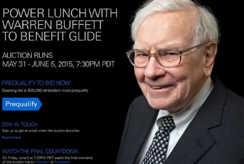 كم ستبلغ تكلفة تناول وجبة الغداء مع “وارين بافيت” هذا العام؟