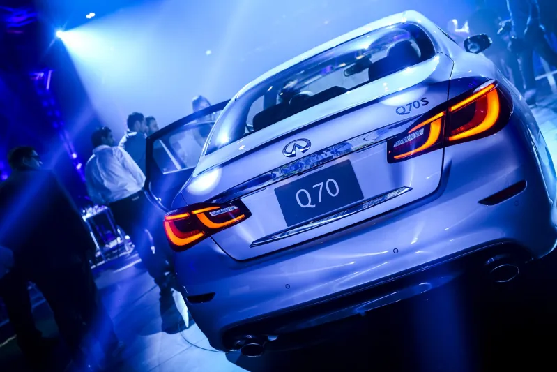 بالصور: انفينيتي تطلق Q70 المثيرة