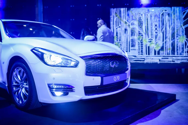 بالصور: انفينيتي تطلق Q70 المثيرة