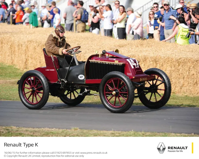 بالصور:رينو تعرض سياراتها التاريخية في "غودوود"