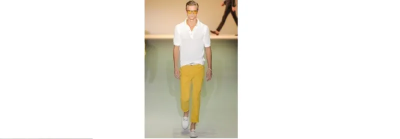 هذا ما ما يناسب اللون الأصفر للرجال