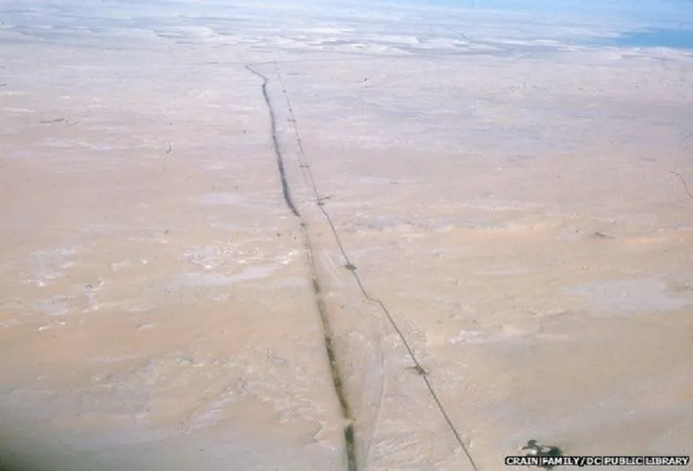 صور نادرة للملك عبدالعزيز والفريق الطبي الامريكي 