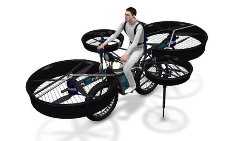 هل تكون المركبة التالية دراجة هوائية ... طائرة؟!