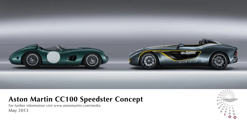 أستون مارتن تكشف عن نموذج سيارة "سي سي 100 سبيدستر"